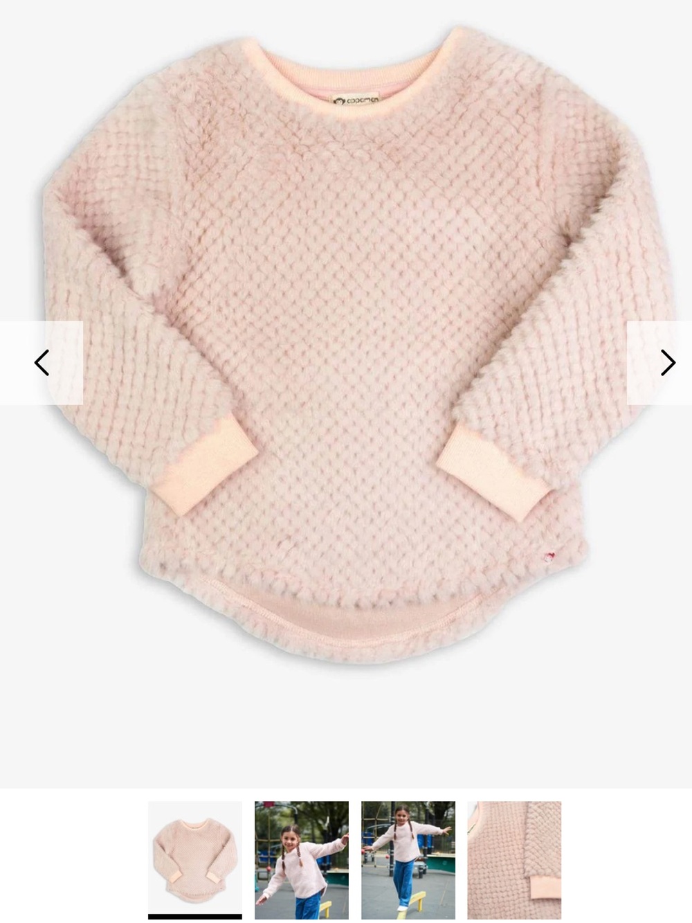 Appaman Vintage Pink Laurel Sweater